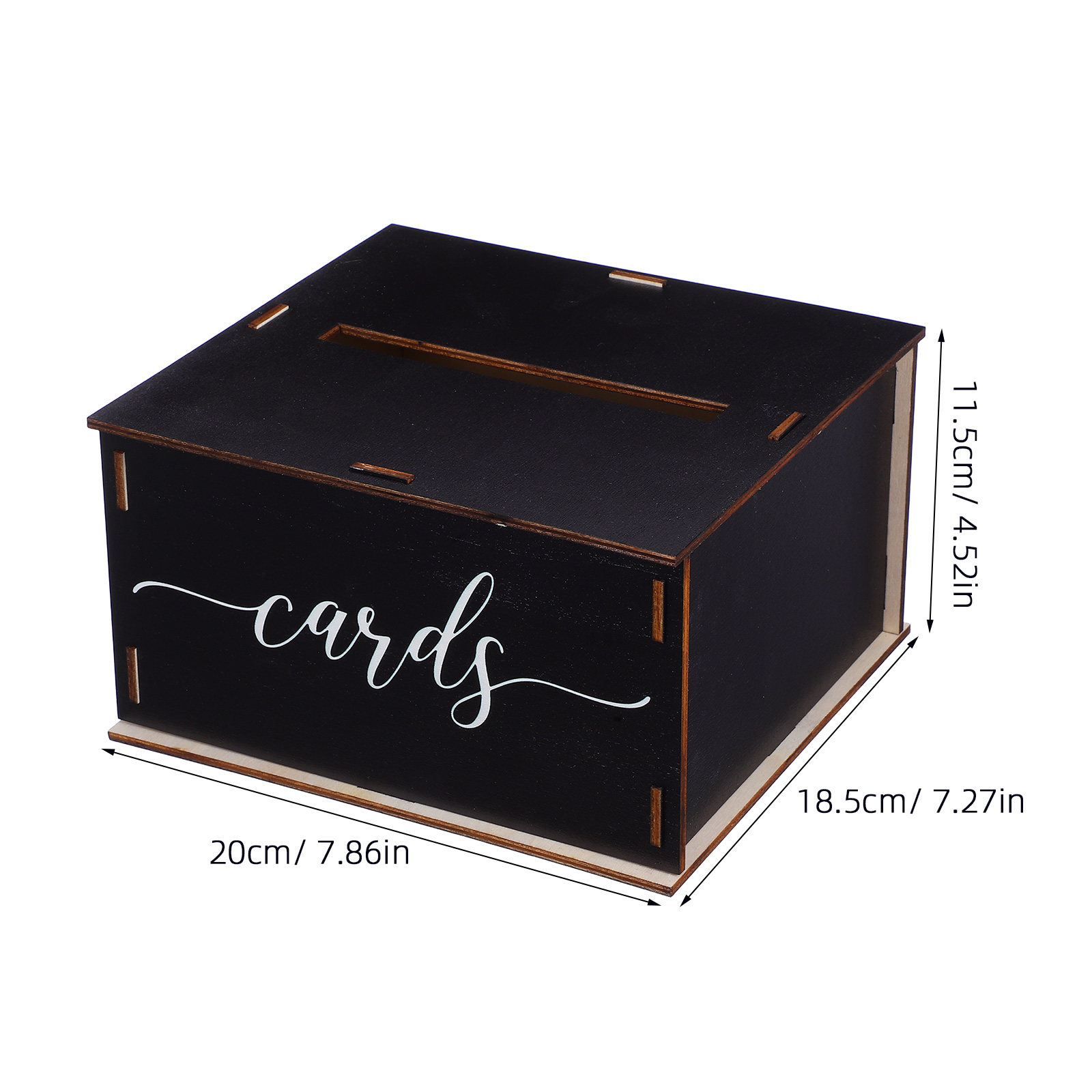 Wooden Wedding Card Box Rustic - Wedding Card Box 评论和价格