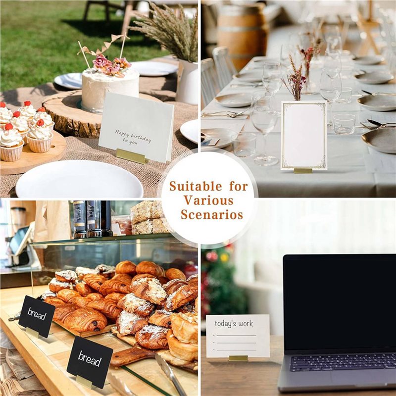 A96I-Gold Table Number Holders - Table Number Gold 评论和价格