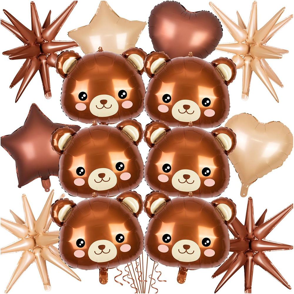 Bear Balloon, Aluminum Foil Ba - Wedding Zoo 评论和价格