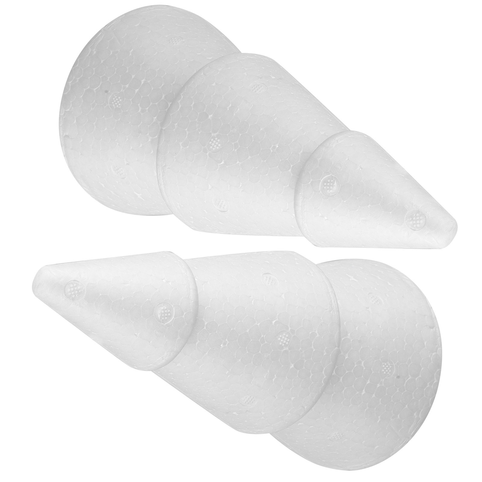 2Pcs Polystyrene Foam Tree Con - Wedding Decor Supply Store 评论和价格
