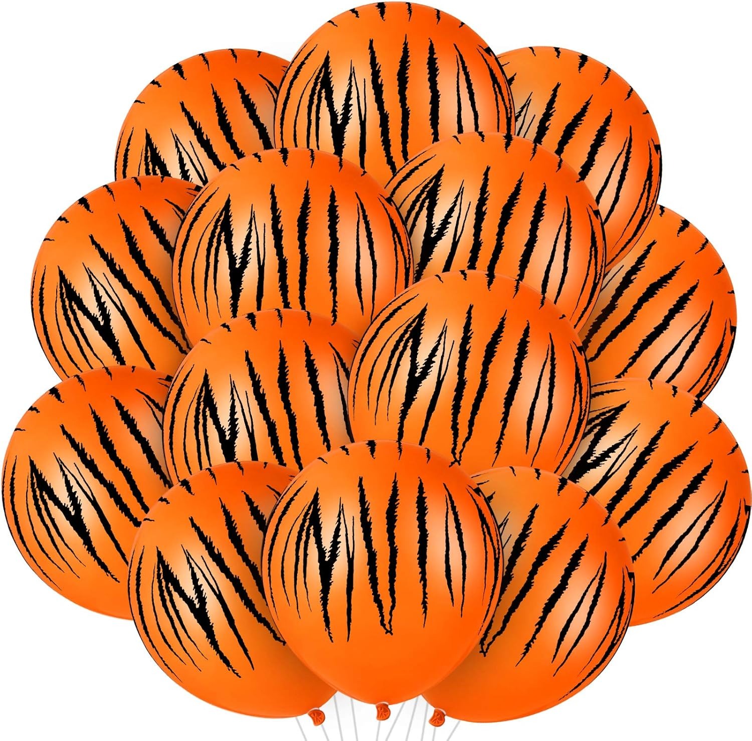 20/40Pcs  Tiger Balloons Tiger - Wedding Zoo 评论和价格