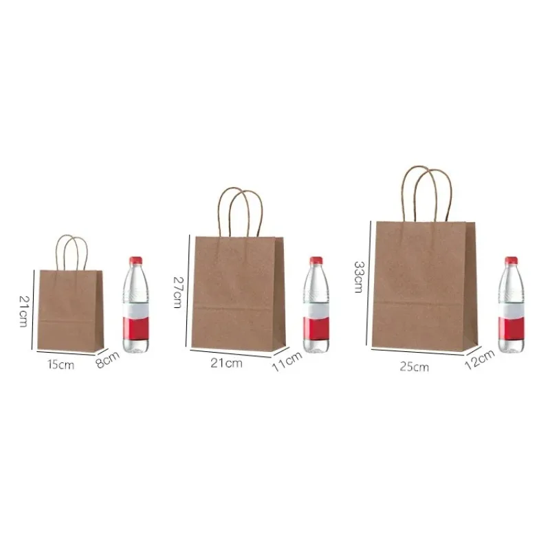 100pcs/lot Kraft Paper Bag wit - Wedding/Event Supply Store 评论和价格
